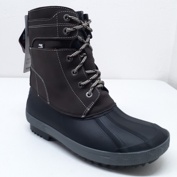 Pajar Canada -40C Waterproof Boots Mens Size 10 M Brown Wool Blend - Picture 4 of 16